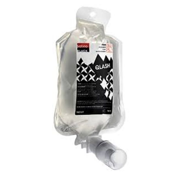 333360 - Black Satino Foamzeep Cartridge 6st in doos